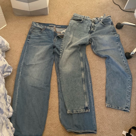 Bundle of American eagle /zara jeans - Picture 1 of 3